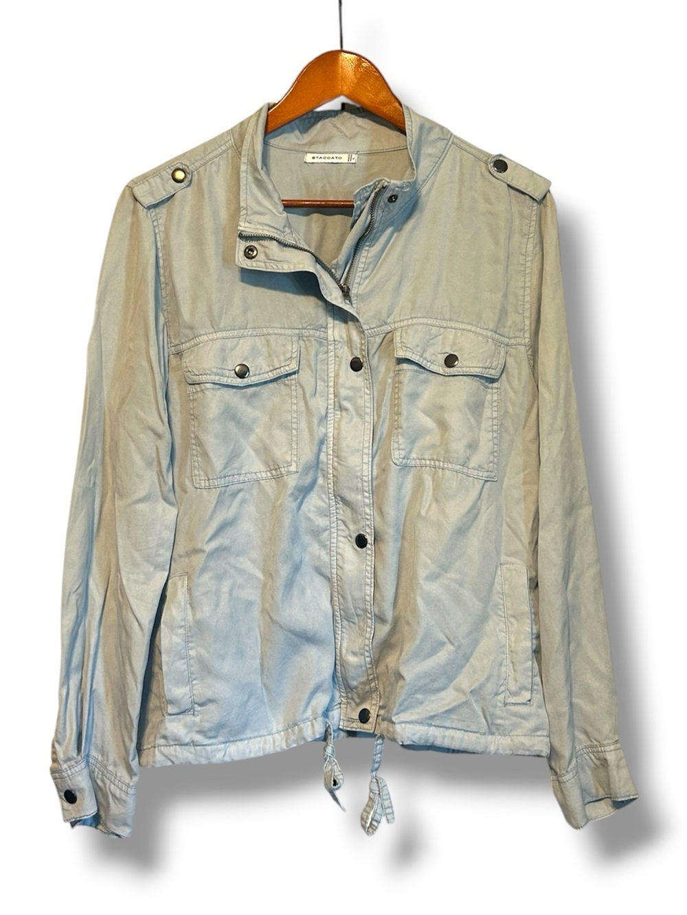 [Staccato] Light Blue Utility Jacket Lightweight